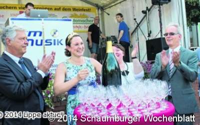 Weinfest in Bad Salzuflen ist eröffnet