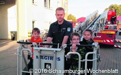 Nachwuchsabteilung  geht in die Luft