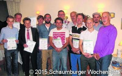 Zuwachs bei  der Trainergilde
