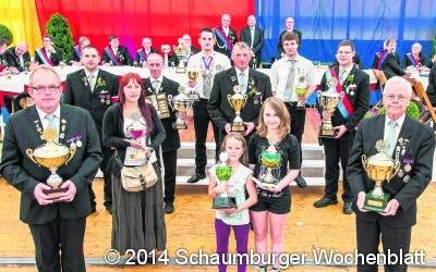 Trophäen als Lohn für gute Leistungen