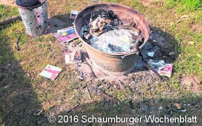 Randale am Schützenhaus