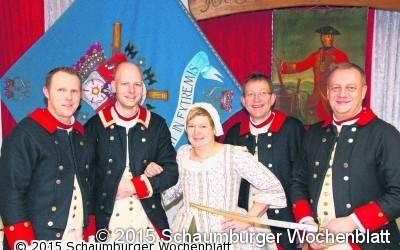 Das Infanterieregiment hat jetzt 100 Mitglieder