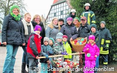 Der Baum ist schon geschmückt