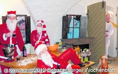 Am dritten Advent präsentiert sich der Kurpark weihnachtlich