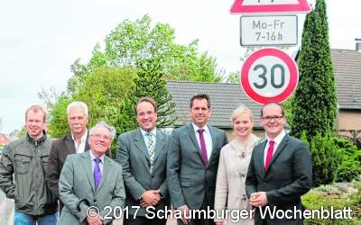 Minister Lies besucht Bürgermeister Blume