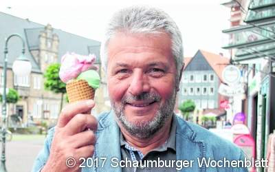 Mit einem leckeren Kugel Eis den Kunden Danke sagen