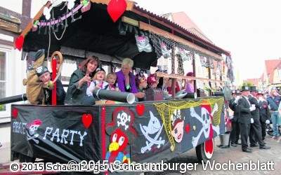 Piraten und Räuber entern Obernkirchen