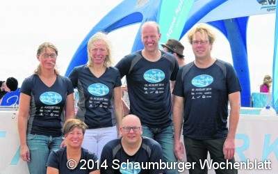 Schwimmend nach Norderney