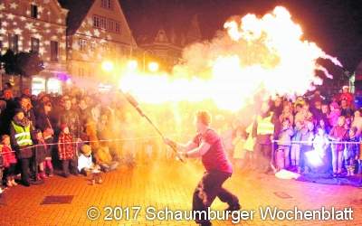 Tausende genießen Stadthäger Sternenglanz