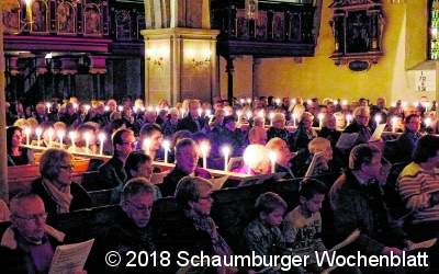 Erstes gemeinsames Adventssingen