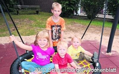 Spielplatz in neuem Glanz