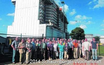 Kreuzfahrtschiff bestaunt
