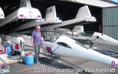 Rintelner Segelflieger startet bei den Weltmeisterschaften