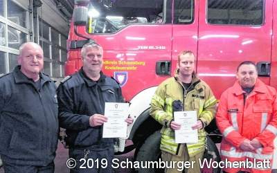 Führungswechsel im 4. Zug der Kreisfeuerwehrbereitschaft Süd