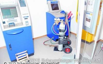 Mit dem Schweißgerät zum Geldautomaten
