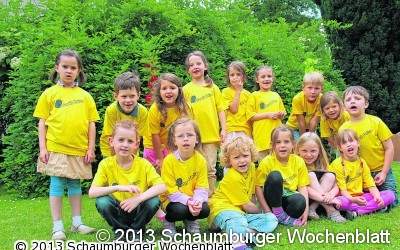 Abschied in gelben T-Shirts  Viel Spiel und Spaß sorgen für einen richtig guten Start des 6er-Clubs