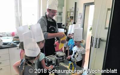 Pasta und Soßen 
mit dem Spitzenkoch