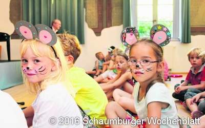 Lauschende Mäuse als Publikum