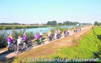 Mit dem Rad unterwegs