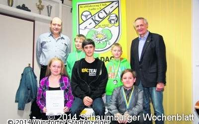 Siegerehrung der Stadtmeister im Kartslalom