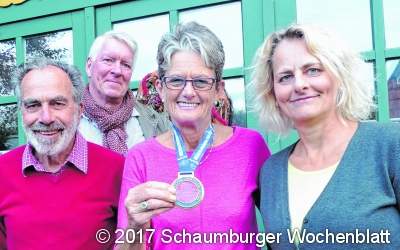 Mit einer Goldmedaille
auf nach Messenkamp