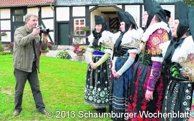 Rote Röcke auf der 