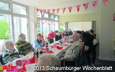 Fröhliches Fest in der Tagespflege