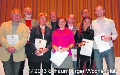 Große Sportlerehrung durch Bürgermeister
