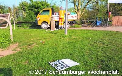 Mehr Sauberkeit  in der Stadt
