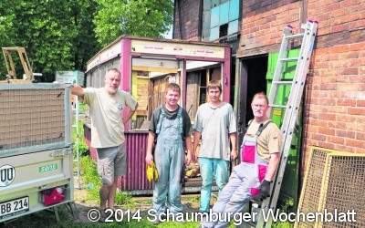 Baufälliger Kiosk wird abgerissen