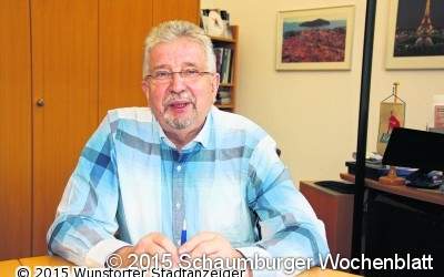 Werksleiter Burkhard Schulze sagt Tschüss