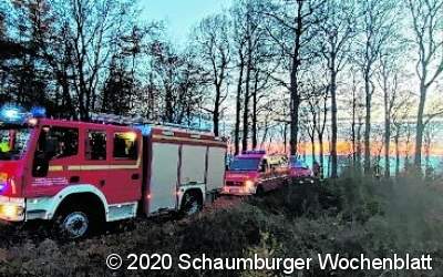Rettung im Deister