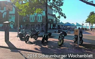 Motorräder erlaubt abstellen
