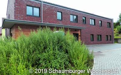 Einen ersten Blick in das neue Arzthaus werfen