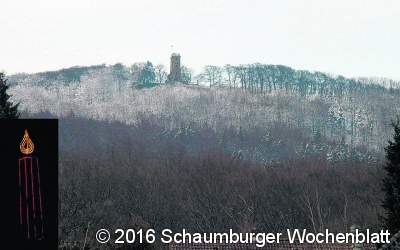 Plötzliches Winter-Ambiente