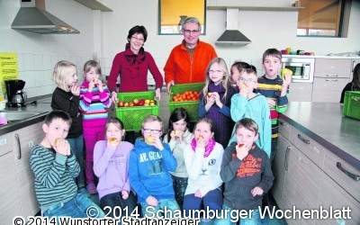 Dreimal in der Woche frisches Bio-Obst