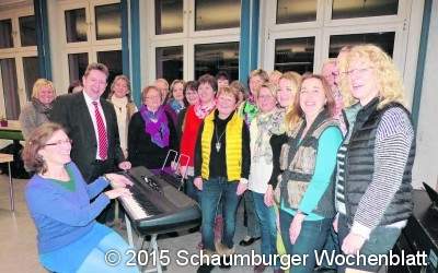 Die Hälfte hat der Chor 