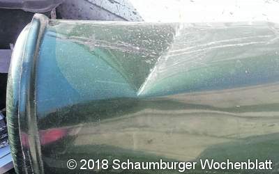 Grober Vandalismus im Schlosspark