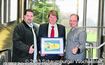 Friedrich-Wilhelm Lambrecht wird Bierzwerg