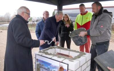 ASB legte Grundstein für neuen Stützpunkt in Rodenberg 
