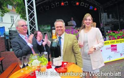 Das 25. Weinfest ist eröffnet