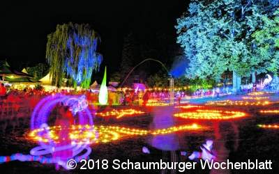 Wenn sich der Kurpark in einen magischen Zauberwald verwandelt