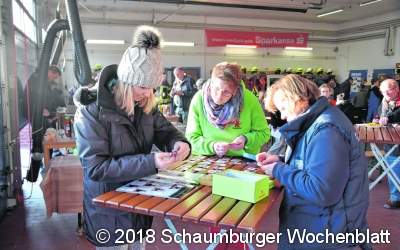 Fleißiges Sammeln in Bückeburg