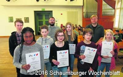 Lesewettbewerb auf Französisch
