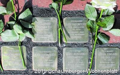 Der erste Stolperstein für Bergkirchen