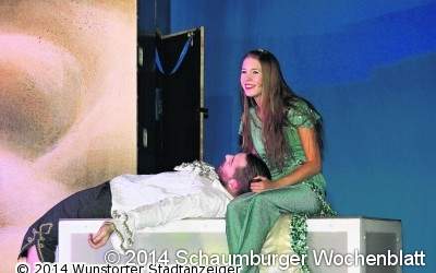Die kleine Meerjungfrau taucht im Stadttheater auf