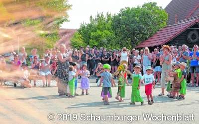 Wenn eine große Nachbarschaft gemeinsam das Erntefest feiert