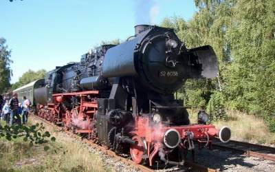 „Dampfross Else“ in Fahrt