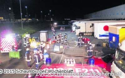 Ein Leck löst einen Großalarm aus