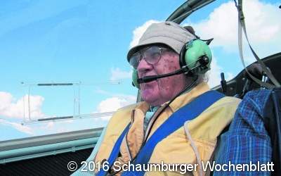 Fluglehrer Helmut Brand